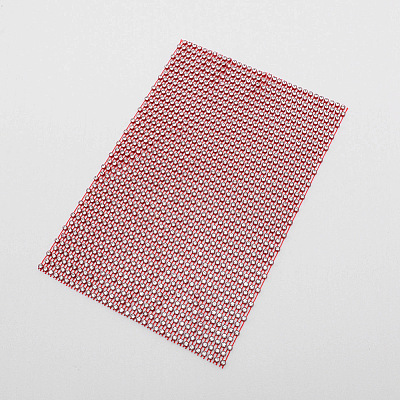 Plastic Elasticity Rhinestone Net LS-KY-WH0020-86G-1