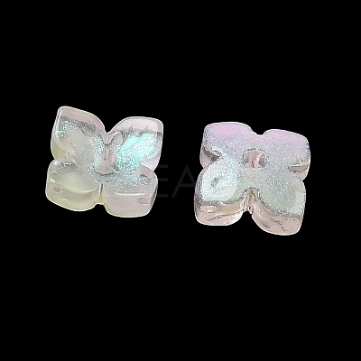 Dyed & Heated Glass Bead Caps GLAA-Z019-01C-1
