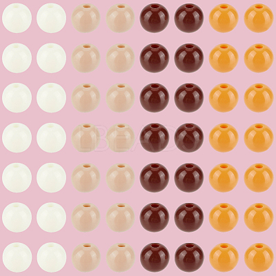 Opaque Acrylic Beads SACR-PA0001-04A-01-1