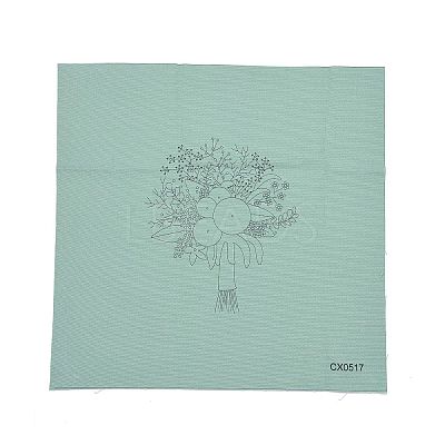 DIY Bouquet Pattern Embroidery Kit LS-DIY-O021-14A-1