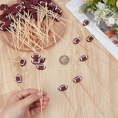 Bamboo Cocktail Picks AJEW-GF0014-13A-1