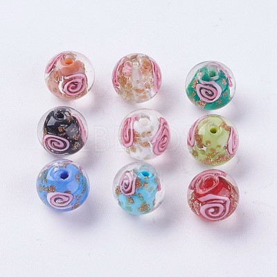 Handmade Lampwork Beads LAMP-J089-C-1