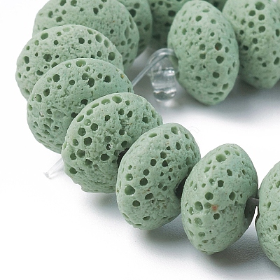 Natural Lava Rock Beads Strands G-F671-01B-06-1