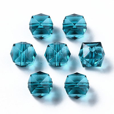 Transparent Acrylic Beads TACR-Q259-8mm-V18-1