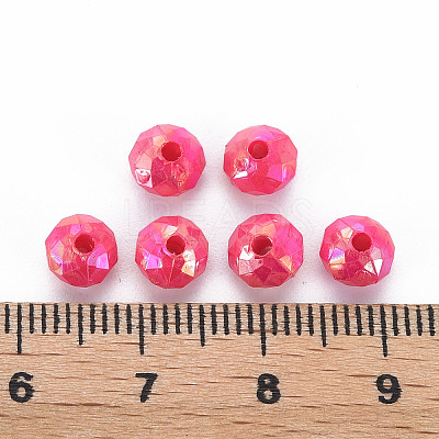 Opaque Acrylic Beads LS-MACR-Q239-018C-09-1