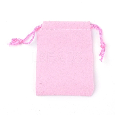 Velvet Cloth Drawstring Bags TP-C001-50x70mm-1-1