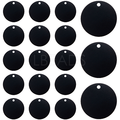 25Pcs Aluminum Pendants FIND-SP0002-55A-B-1