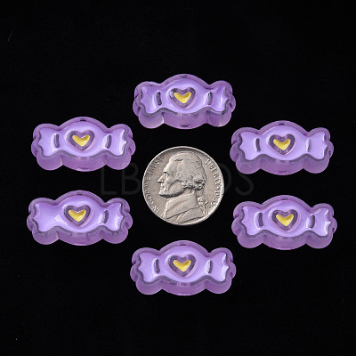 Transparent Acrylic Beads MACR-S374-05B-03-1