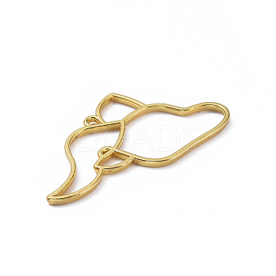 Zinc Alloy Open Back Bezel Pendants LS-X-PALLOY-D580-05G-C-1
