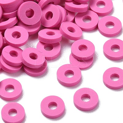 Handmade Polymer Clay Beads CLAY-Q251-6.0mm-27-1