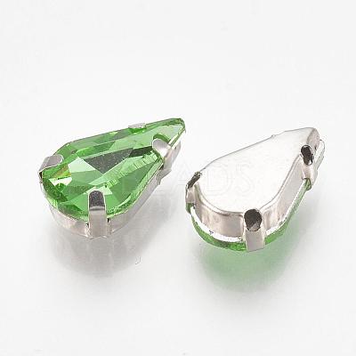 Sew on Rhinestone RGLA-T035-6x10mm-19-1