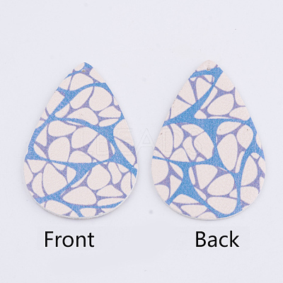 PU Leather Big Pendants X-FIND-T020-003L-1