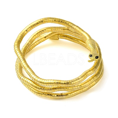 Adjustable Iron Snake Wrap Bangles LS-BJEW-U004-03A-G-1