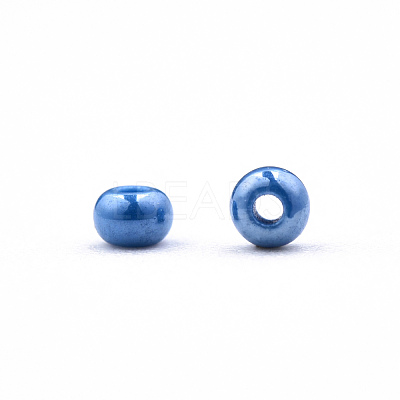 11/0 Czech Opaque Glass Seed Beads SEED-N004-003B-01-1