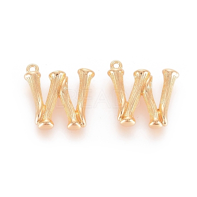 Brass Pendants X-KK-T038-193G-W-1