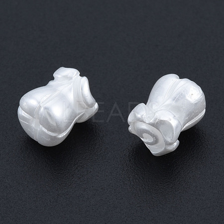 ABS Plastic Imitation Pearl Beads KY-N015-37-1