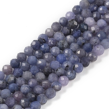Natural Tanzanite Beads Strands G-F717-17B-01-1
