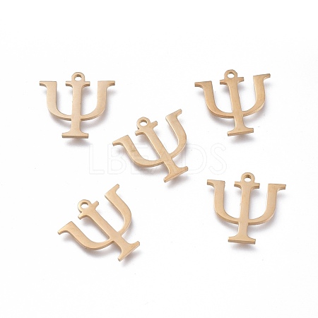 304 Stainless Steel Charms STAS-L263-23G-1