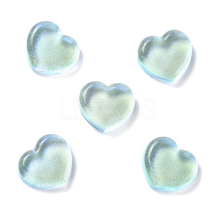 Transparent Resin Cabochons CRES-P019-04D-1