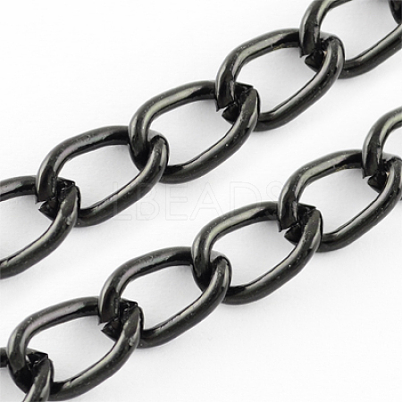 Aluminium Twisted Chains Curb Chains X-CHA-K1611-1