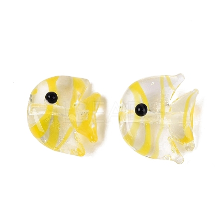 Handmade Transparent Lampwork Beads LAMP-N042-20C-1