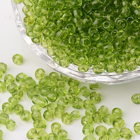 (Repacking Service Available) Glass Seed Beads SEED-C013-4mm-4-1