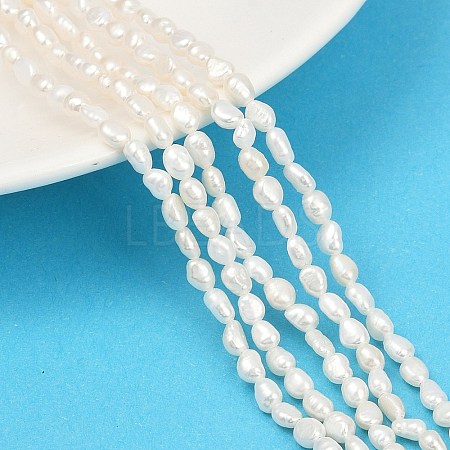 Natural Cultured Freshwater Pearl Beads Strands PEAR-P064-20E-03A-1