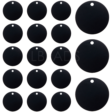25Pcs Aluminum Pendants FIND-SP0002-55A-B-1