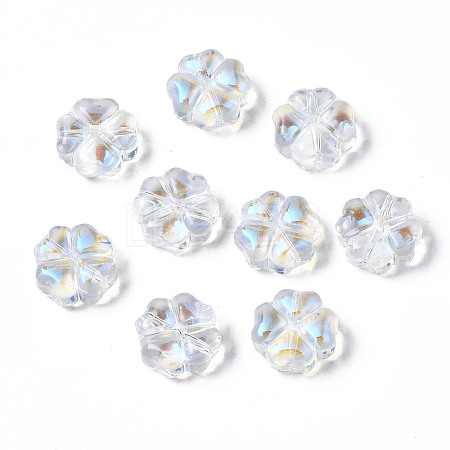 Transparent Glass Beads GLAA-N035-019-K01-1