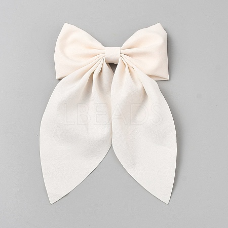 Polyester & Iron Alligator Hair Clips PHAR-WH0023-006P-B-1