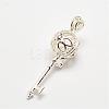 Brass Diffuser Locket Pendants KK-P100-20S-RS-1