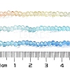 Transparent Painted Glass Beads Strands DGLA-A034-T1mm-A13-3