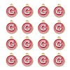 Golden Plated Alloy Enamel Charms ENAM-S118-08G-2