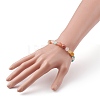 Natural Gemstone Beads Stretch Bracelets BJEW-JB05824-4
