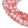 Crackle Glass Beads Strands GLAA-U001-4mm-13-3