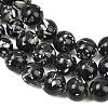 Synthetic Turquoise and Sea Shell Assembled Graduated Beads Strands GG-CBA2AE1-A07-F-3