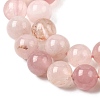 Natural Madagascar Rose Quartz Beads Strands G-B167-A08-10mm-4