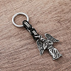 Vintage 304 Stainless Steel Angel Maria Keychains LS-MY5098-4
