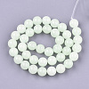 Synthetic Luminous Stone Beads Strands G-S200-08A-3
