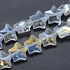 Electroplate Glass Beads Strands EGLA-F131-AB01-1