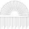300Pcs 3 Styles 304 Stainless Steel Ball Head Pins STAS-SC0007-75-1