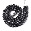 Baking Paint Glass Beads Strands DGLA-N015-10mm-10-2