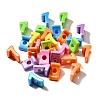 UV Plating Opaque Acrylic Beads SACR-Z007-02H-1