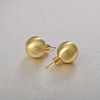 Round Ball Drawbench Brass Ear False Plugs for Women LS-EJEW-G391-24A-G-1