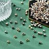 400Pcs 4 Colors CCB Plastic Beads CCB-YW0001-60-5