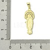 Brass Micro Pave Cubic Zirconia Pendants KK-H472-43G-01-3