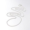 Iron Curb Chain Necklaces X-NJEW-JN01045-1