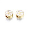 Alloy Enamel Beads X-ENAM-N052-006-01K-RS-3