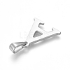 Non-Tarnish 304 Stainless Steel Pendants STAS-F106-95P-A-01-2