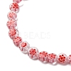 Handmade Millefiori Lampwork Beads Strands LAMP-G164-11L-3